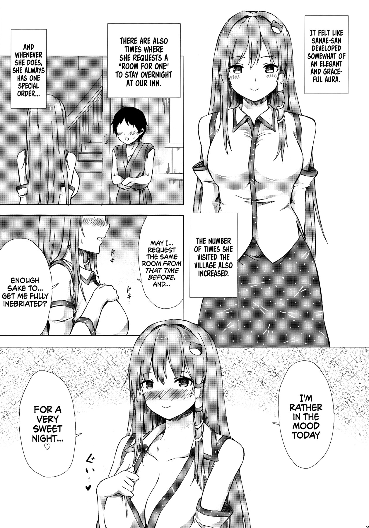 Hentai Manga Comic-A Sweet Night with Sanae-san-Read-24